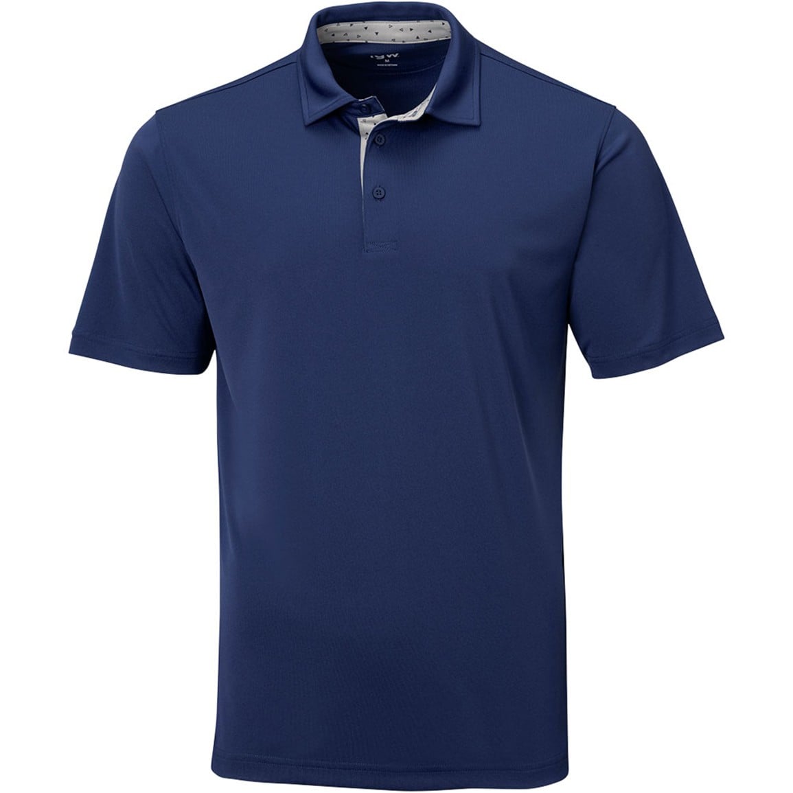 TGW Men's Collar Trim Solid Golf Polo | TGW