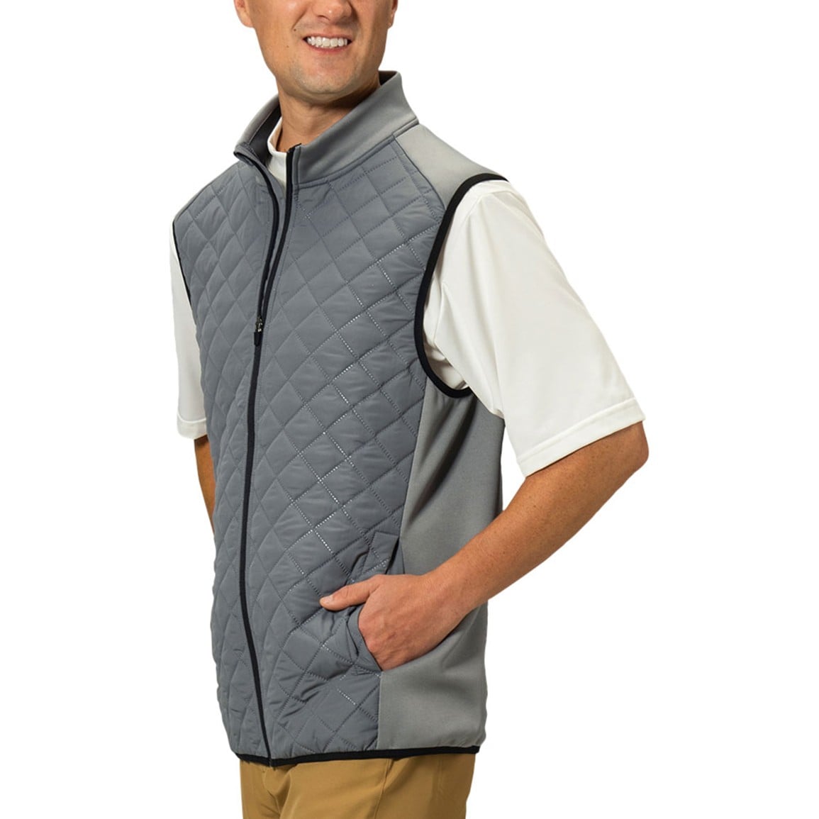 【FLOG_GOLF_CLUB】MR.FLOGEY quilted vest FLOG_GOLF_CLUB】MR.FLOGEY quilted vest - メルカリ