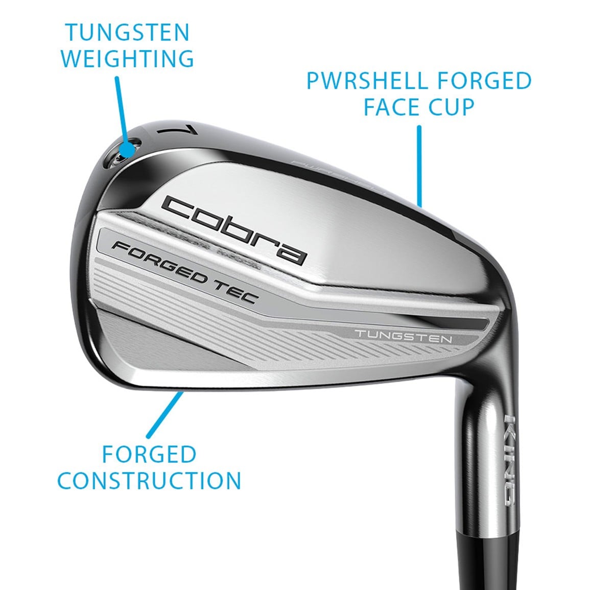 Cobra King Men's TEC Irons | TGW