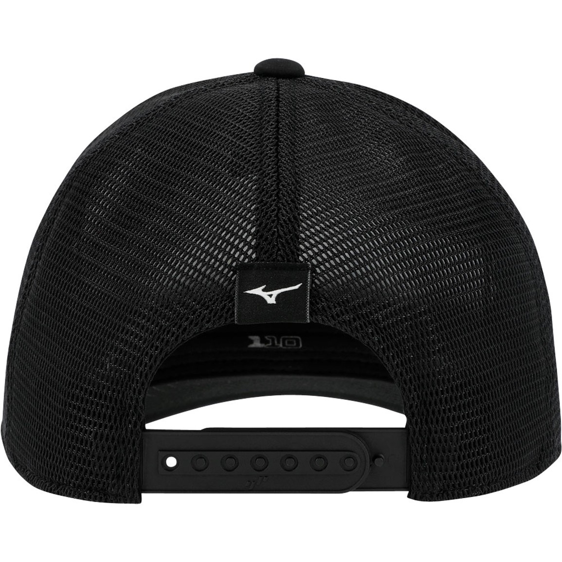 Polyester Blend Crossed Clubs Meshback Golf Hat Adjustable Snapback Mizuno Crossed Clubs Mesh Snapback Golf Hat - Carl main image 2