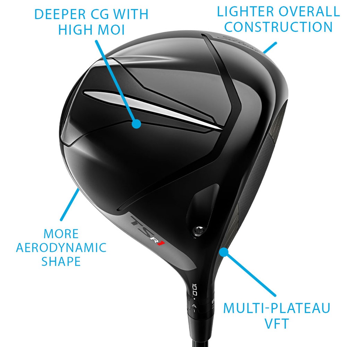 Titleist Men's TSR1 Driver | TGW