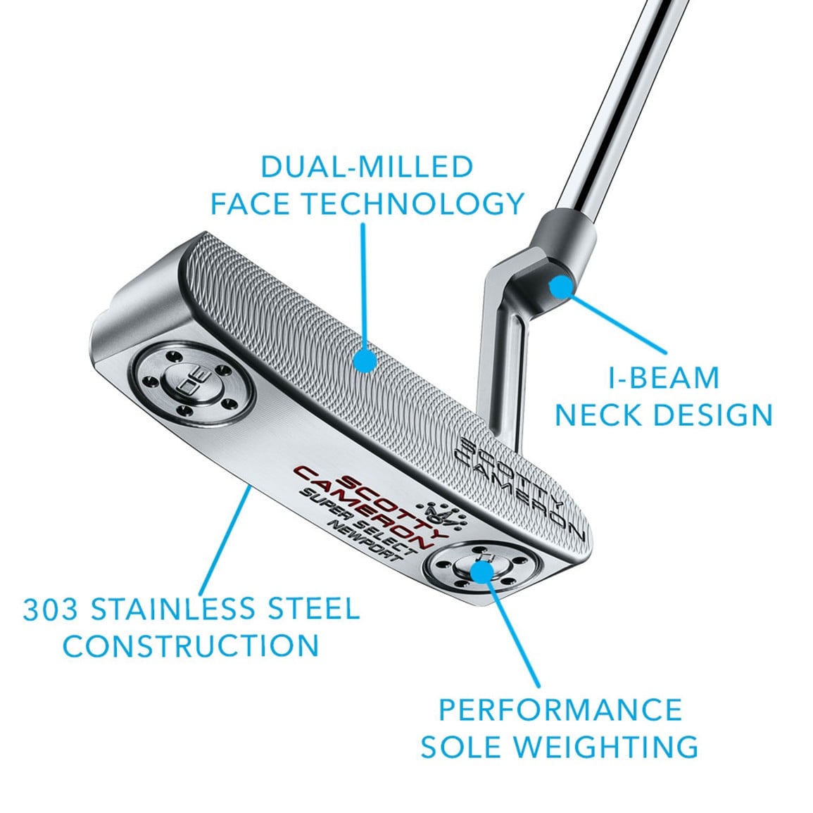 Scotty Cameron 2023 Super Select Newport Putter | TGW