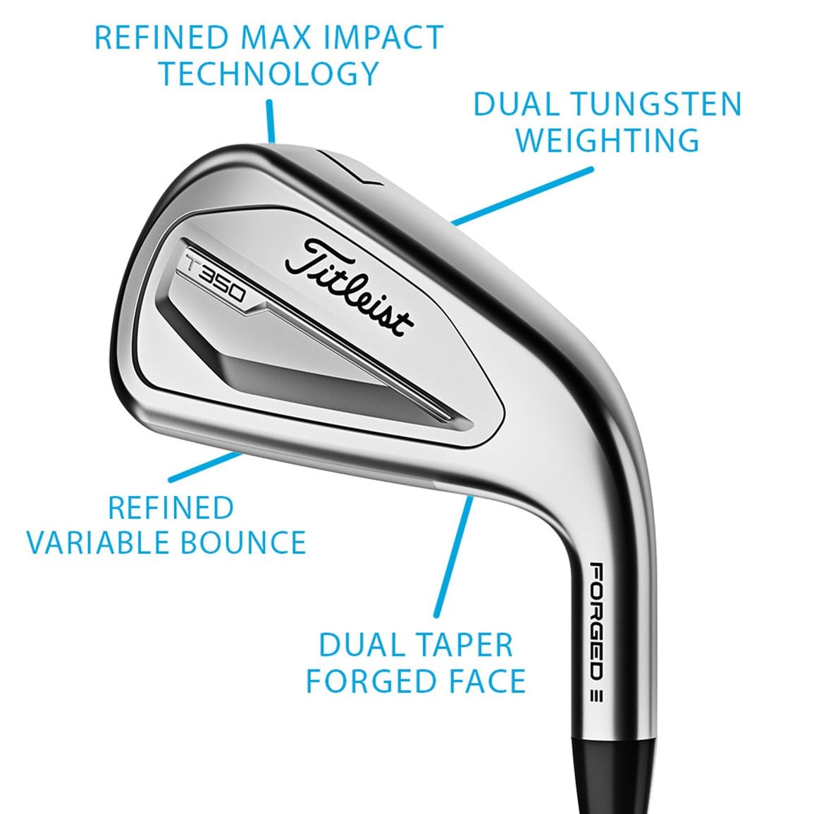 Titleist Men's 2023 T350 Irons | TGW