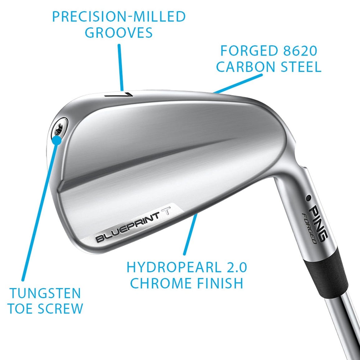 PING Men's Blueprint T Irons | TGW