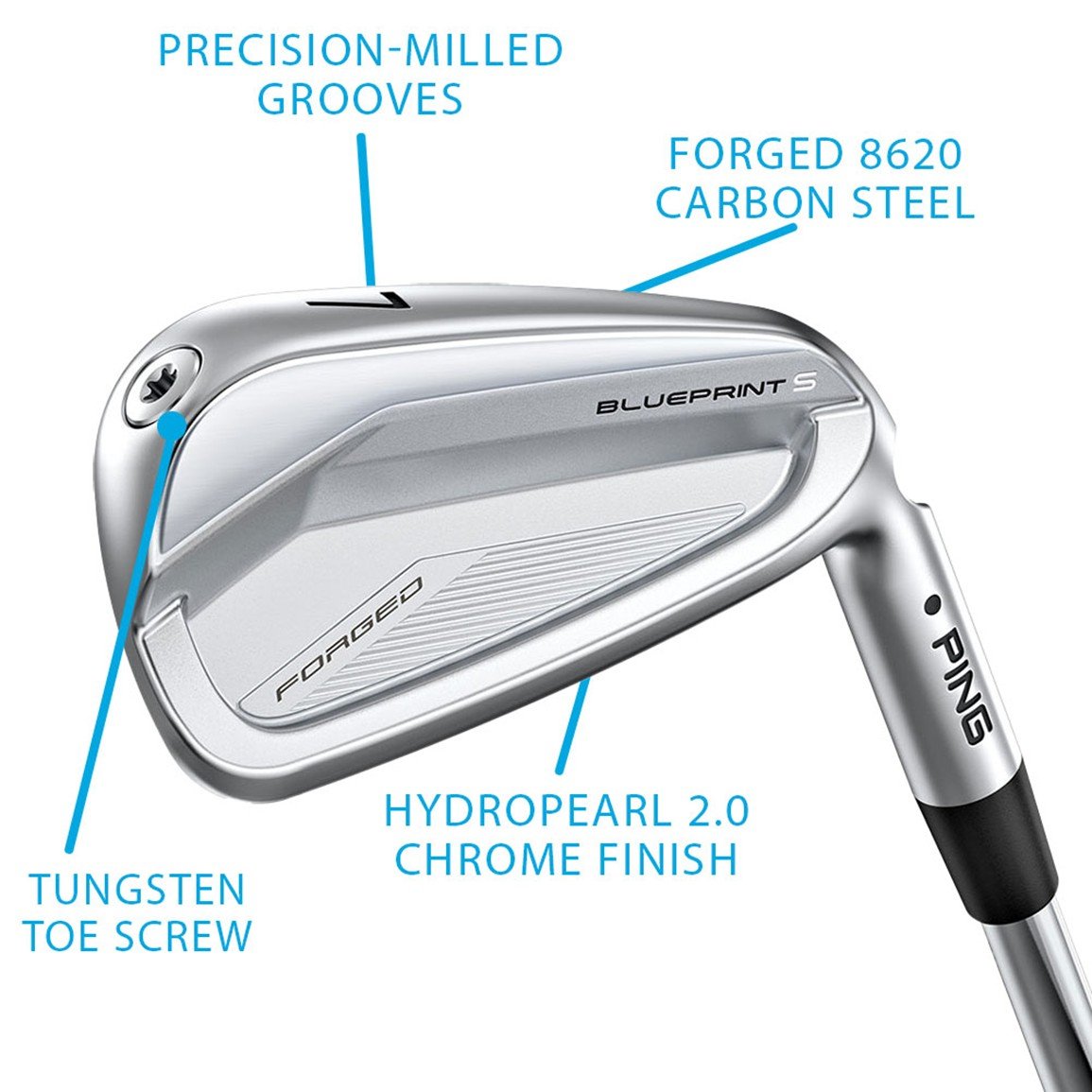 PING Men's Blueprint S Irons | TGW