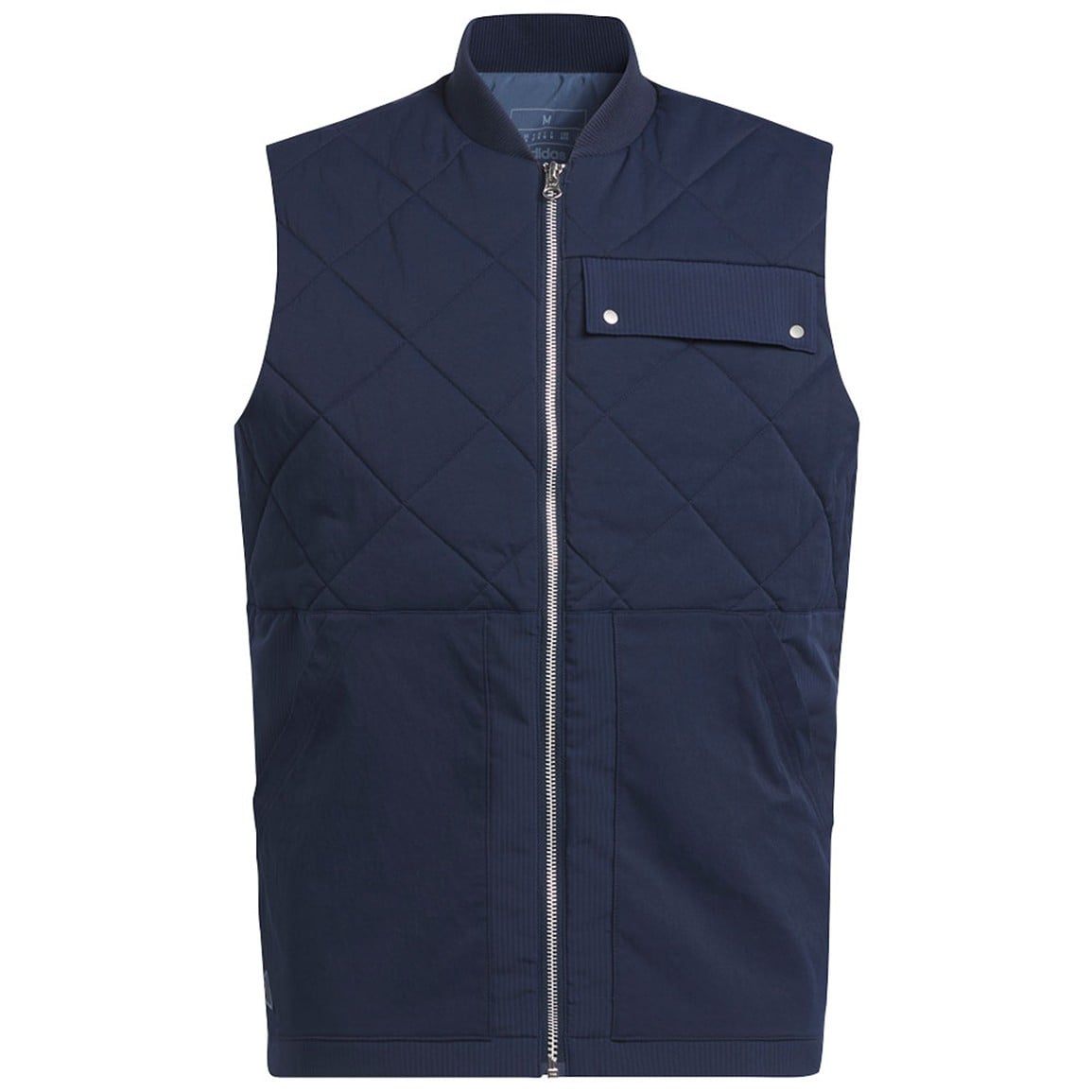 adidas Men's Go-To DWR Full Zip Golf Vest | TGW