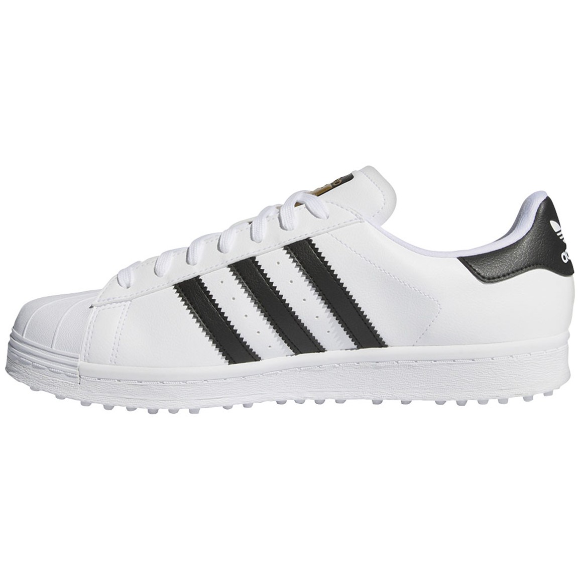  SUPERSTAR GOLF SL ブラック/ホワイト adidas Men's Superstar SL Golf Shoes | TGW