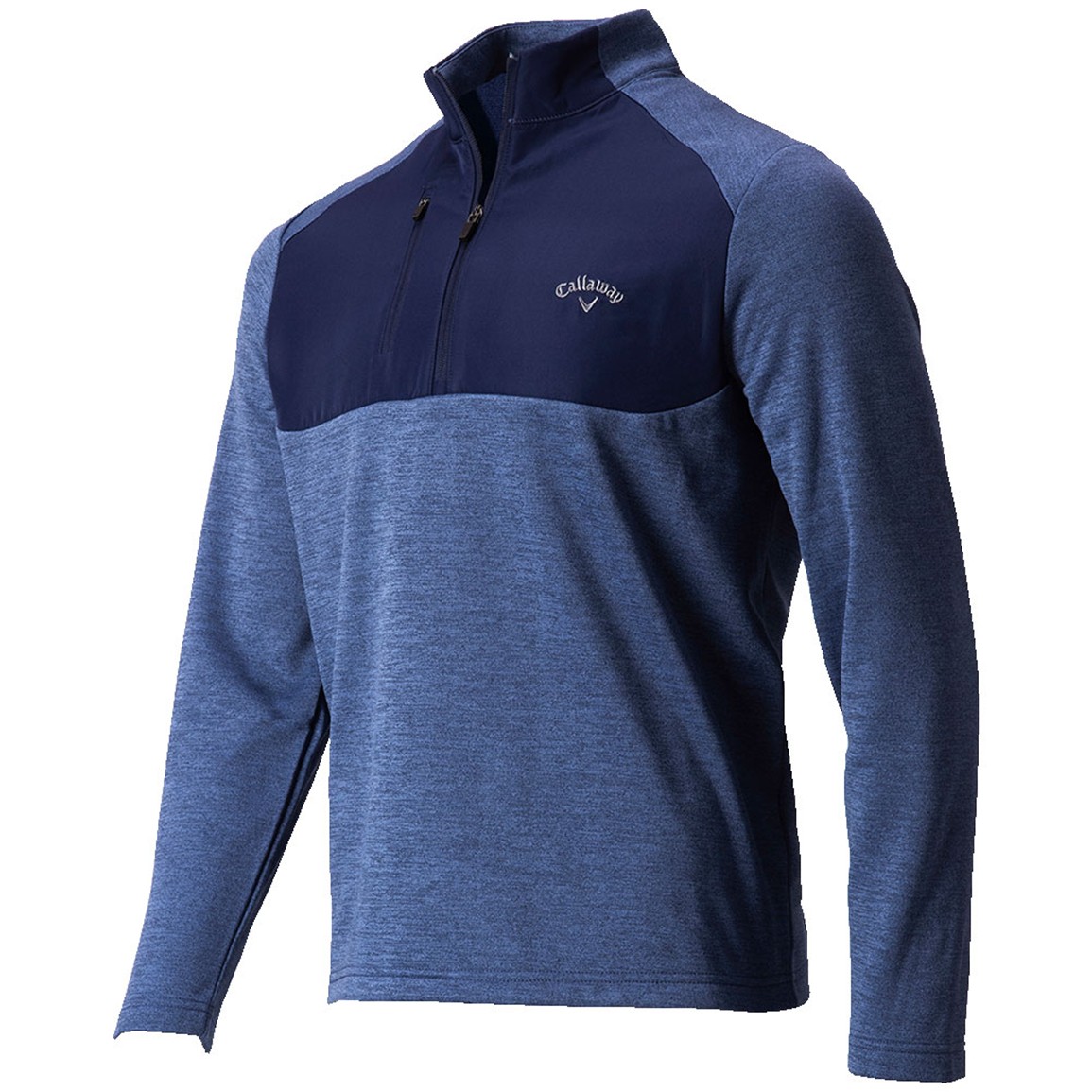 Callaway Men's Mixed Media Midweight 1/2 Zip Golf Pullover | TGW
