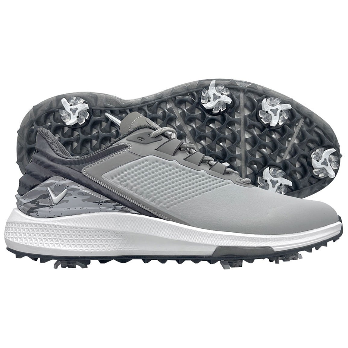 Callaway Men\'s Golf Shoes 11.5‎ Gray Camo Soft Spikes Cleats Comfort CG400GR Callaway Men main image 3