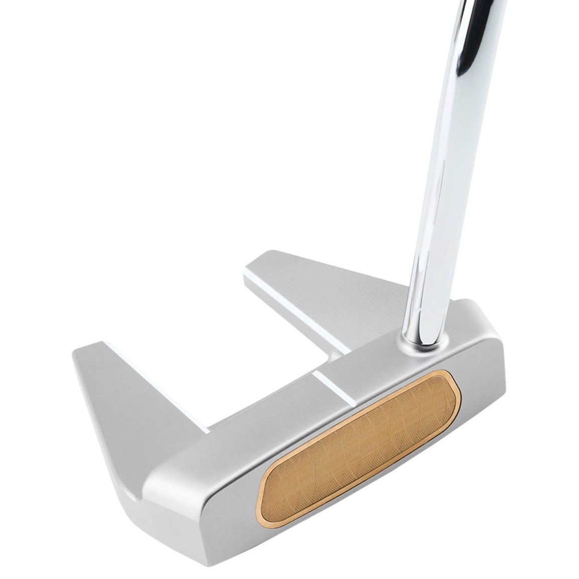 Odyssey Ai-One Milled Seven T Silver Double Bend Putter | TGW