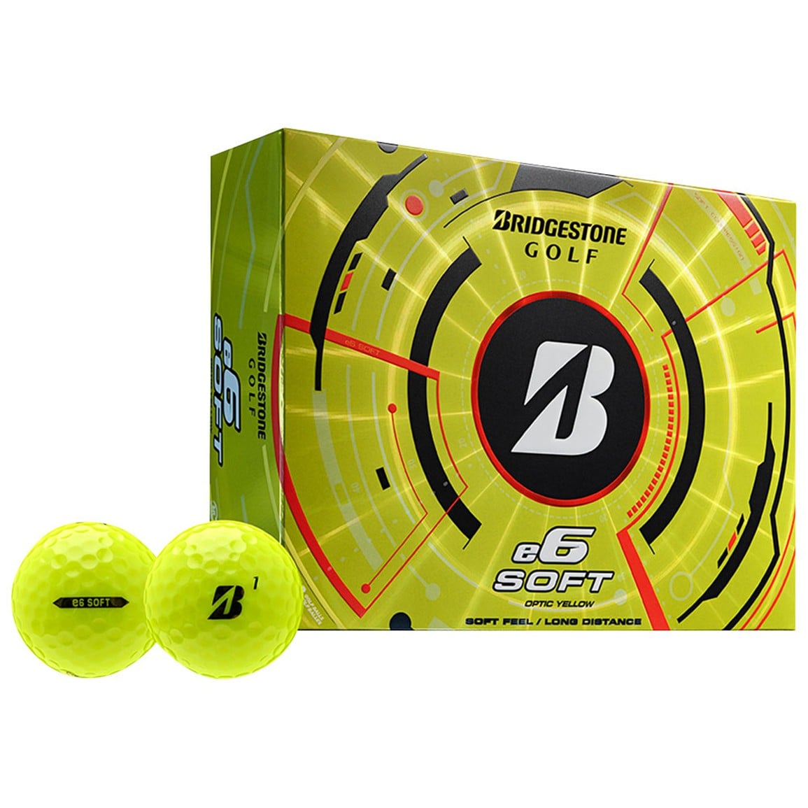【井上タロウ】 【新品　未使用】 BRIDGESTONE GOLF Bridgestone 2025 E6 Soft Golf Balls | TGW
