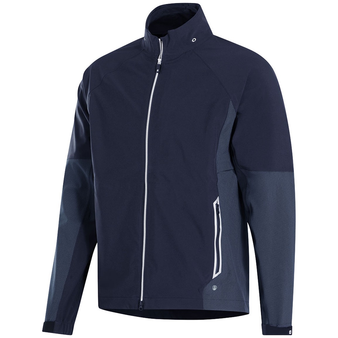 FootJoy Lacivert Erkek FootJoy HydroTour Fermuarlı Yağmur Rüzgar Koruyucu Golf C