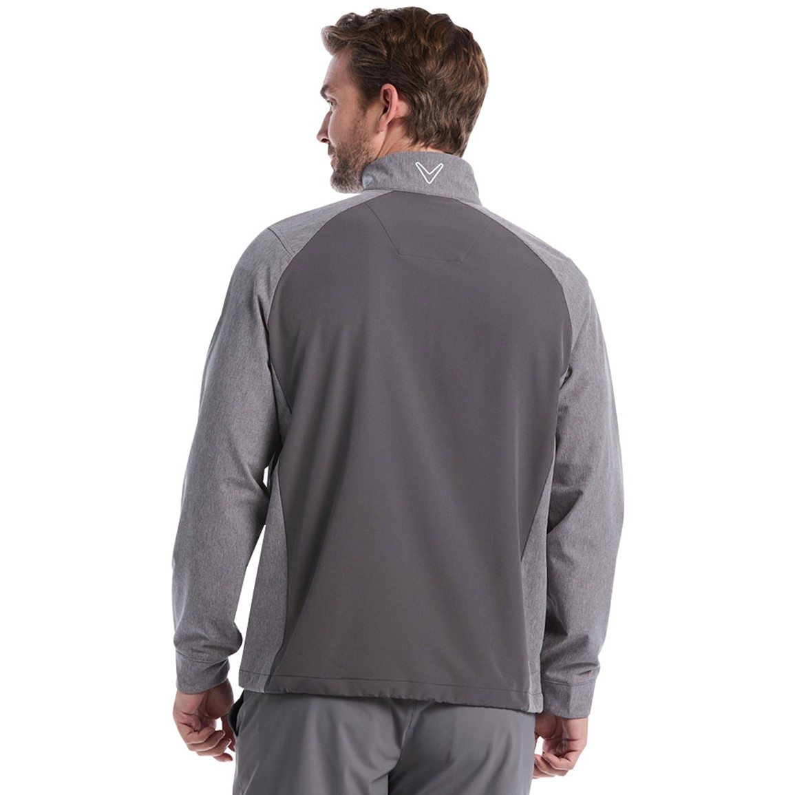 Callaway Mens Wind & Water 1/4 Zip Golf Rain Pullover | TGW