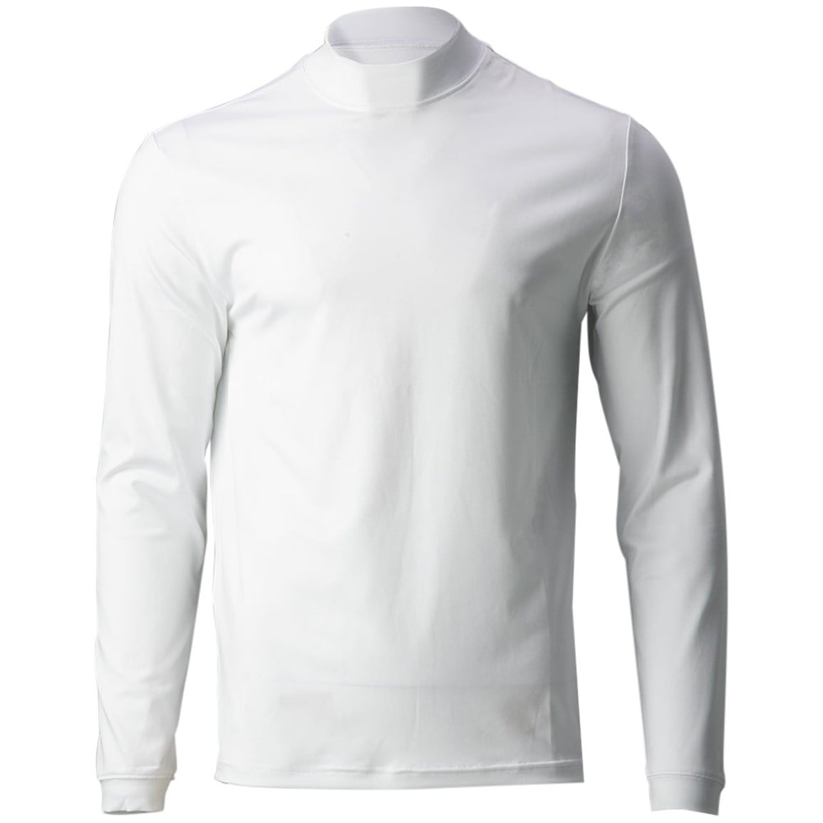 TGW Mens Solid Performance Long Sleeve Golf Mock | TGW