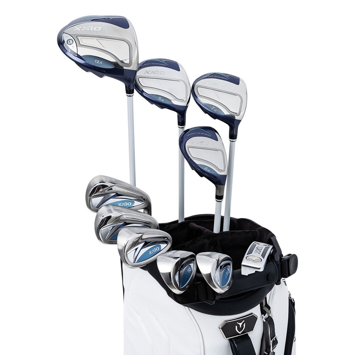 XXIO Ladies Premium Complete Putter 10-Piece Set w/Stand Bag | TGW