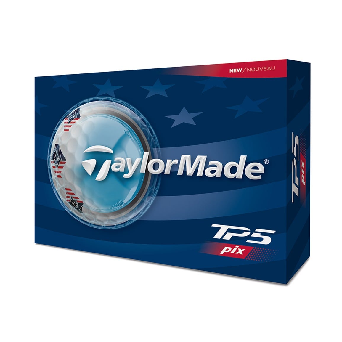 TaylorMade 2026 TP5 PIX USA Golf Ball | TGW