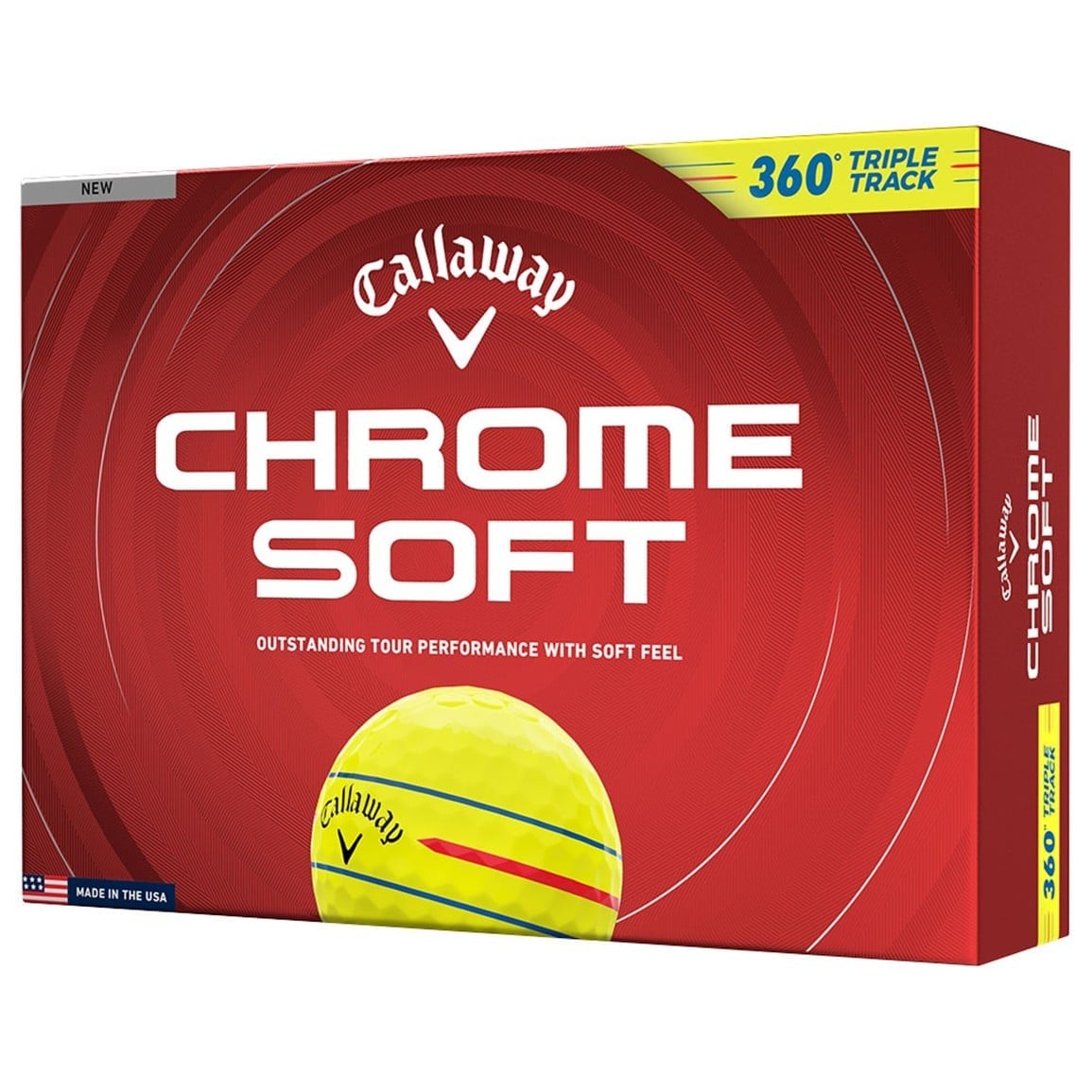 Callaway 2026 Chrome Soft Golf Ball | TGW