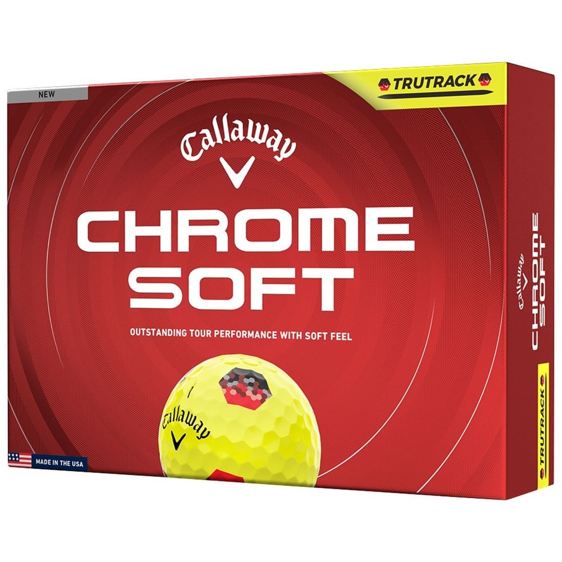 Callaway 2026 Chrome Soft Personalized/Logo White Golf Ball | TGW