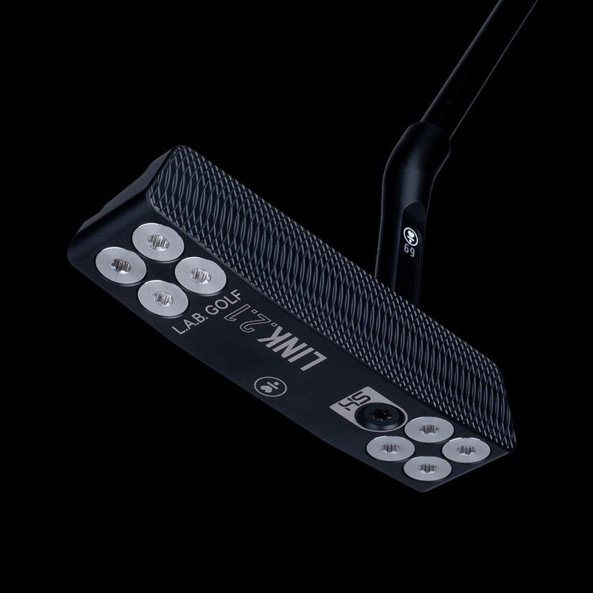 Heel-shafted blade with 0-degree shaft lean