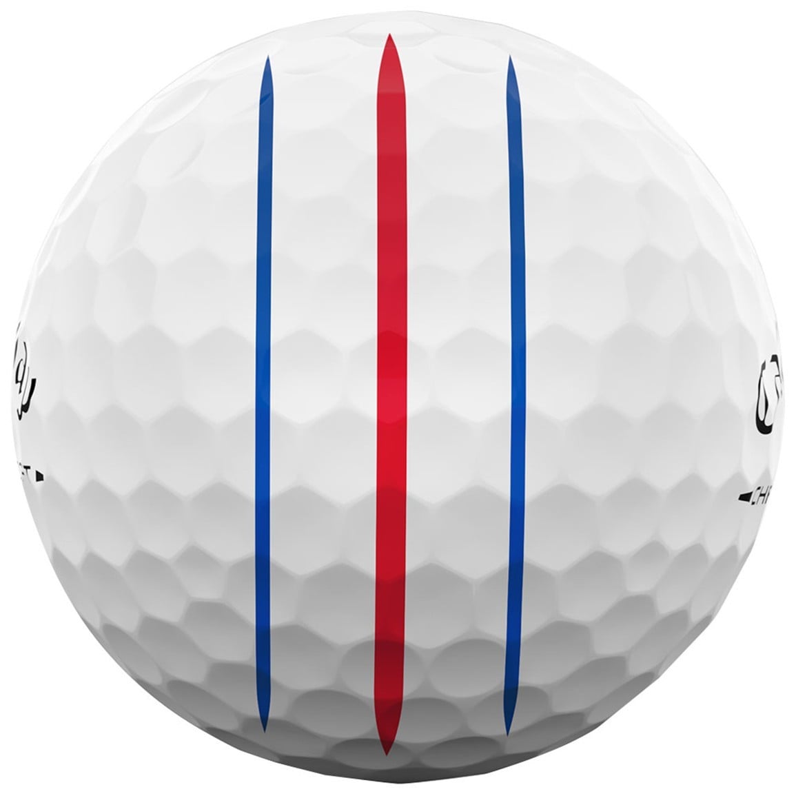 Callaway 2026 Chrome Soft Triple Track Personalized/Logo White