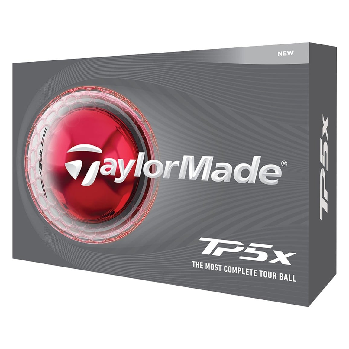 TaylorMade 2026 TP5x Personalized/Logo White Golf Ball | TGW