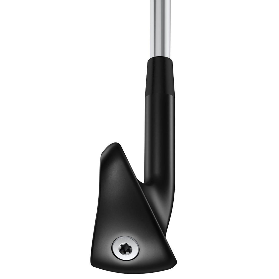 Sole view of the PING G740 Midnight Iron showing the wider dual-camber sole
