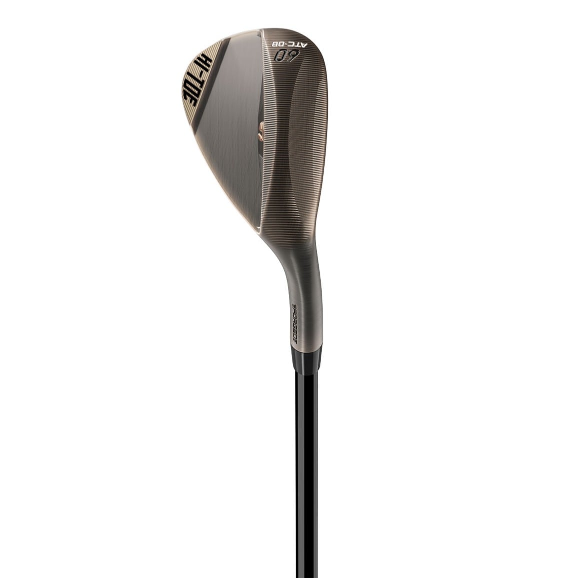 Aged Copper finish and grind sole options on the Hi-Toe 5 wedge