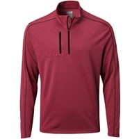 Callaway Men's 1/4 Zip Golf Pullover w/Pocket, Cardinal