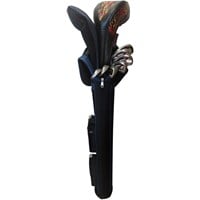 Caddy Daddy Ranger Golf Carry Bag, Black/Grey