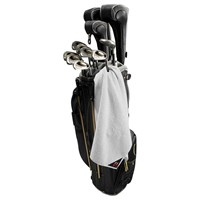 Proactive Sports The Looper Tour Golf Towel, White