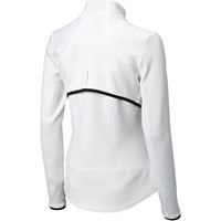 Zero Restriction Women's Sofia 1/4 Zip Golf Pullover, White/Silver