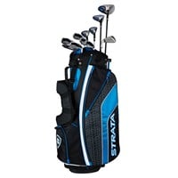 Callaway Men's Strata Ultimate Complete Golf Set, Black/Blue
