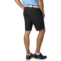 TGW Men's Pleated Expandable Waist Performance 10in Golf Shorts, Black