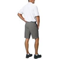 TGW Men's Flat Front Stretch Waist Performance 11.25in Golf Shorts, Charcoal