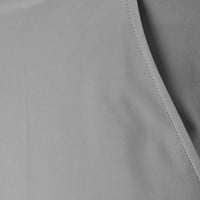 TGW Men's Flat Front Stretch Waist Performance 11.25in Golf Shorts, Grey