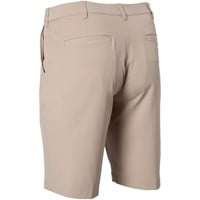 TGW Men's Flat Front Stretch Waist Performance 11.25in Golf Shorts, Khaki