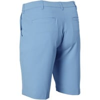 TGW Men's Flat Front Stretch Waist Performance 11.25in Golf Shorts, Light Blue