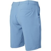 TGW Men's Flat Front Stretch Waist Performance 11.25in Golf Shorts, Light Blue