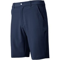 TGW Men's Flat Front Stretch Waist Performance 11.25in Golf Shorts, Navy