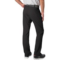 TGW Men's Flat Front Stretch Waist Performance Golf Pants, Black