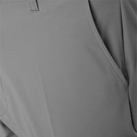 TGW Men's Flat Front Stretch Waist Performance Golf Pants, Grey