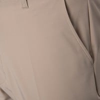 TGW Men's Flat Front Stretch Waist Performance Golf Pants, Khaki