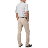 TGW Men's Flat Front Stretch Waist Performance Golf Pants, Khaki