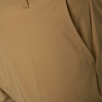 TGW Men's Flat Front Stretch Waist Performance Golf Pants, Tan