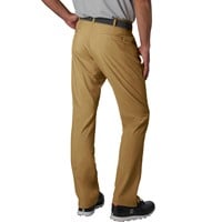TGW Men's Flat Front Stretch Waist Performance Golf Pants, Tan