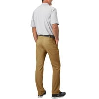 TGW Men's Flat Front Stretch Waist Performance Golf Pants, Tan