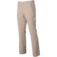 TGW Men's Flat Front Stretch Waist Performance Golf Pants, Khaki