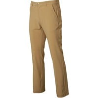 TGW Men's Flat Front Stretch Waist Performance Golf Pants, Tan