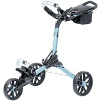 Bag Boy Nitron 3-Wheel Golf Push Cart, Light Blue
