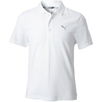 Puma Junior Essential Golf Polo, White